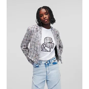 Dámské sako BLEJZR KARL LAGERFELD SUMMER BOUCLE JACKET MULTI BOUCLE