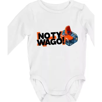 Kojenecké oblečení No ty wago - Body kojenecké s dlouhým rukávem - Dlouhý r. do 3 měs ( Bílá )