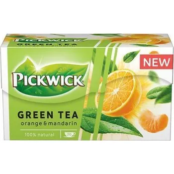 Nápoj Zelený čaj, pomeranč a mandarinka, 20x 1,5 g, PICKWICK 4060332