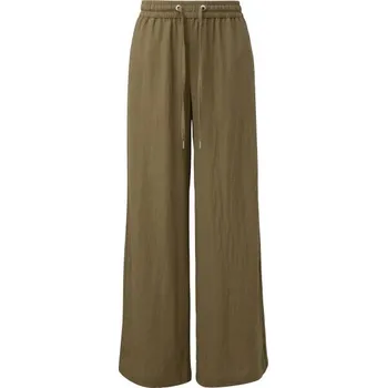 Dámské kalhoty Dámské kalhoty s.Oliver QS LONG NOOS 40/32 Khaki