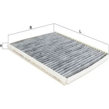 Ventilátor topení a klimatizace Filtr, vzduch v interiéru KNECHT LAK 447