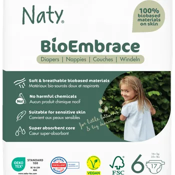 Plena Eco by Naty Plenky Naty BioEmbrace XL 16+ kg (17 ks)