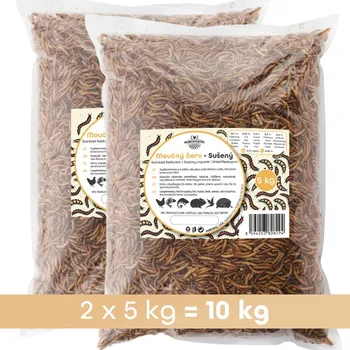 Krmivo pro hospodářské zvíře B-FARM Moučný červ 10 kg