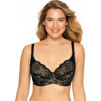 Podprsenka Měkká černá podprsenka Gaia 534 Chantal 75G