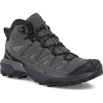 Pánská sportovní obuv Salomon X Ultra 360 Leather Mid GTX M L47570800 - castlerock/asphalt/kelp 43 1/3