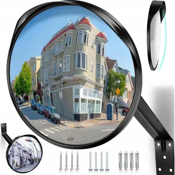 Zrcadlo Zrcadlo silniční Akcesoriadrogowe kulaté 60 cm polykarbonátové