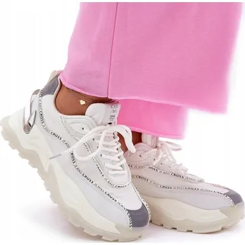 Dámské tenisky Cross Jeans dámské sportovní boty II2R4017C Biały velikost 38