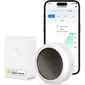 MEROSS STARTOVACÍ SADA SNÍMAČE TEPLOTY A VLHKOSTI S HOMEKIT WI-FI