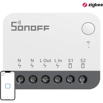 vypínač Chytrý spínač pro chytrou domácnost ZigBee SONOFF ZBMINIR2