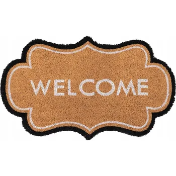 KOKOSOVÁ ROHOŽKA VSTUPNÍ PŘED DVEŘE 3D 45X75 WELCOME