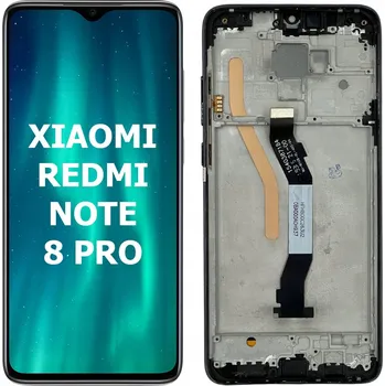 LCD DISPLEJ PRO XIAOMI REDMI NOTE 8 PRO DUAL SIM RÁMEČEK ORIGINÁL