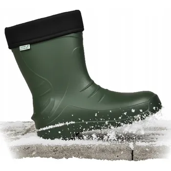 Pracovní obuv HOLÍNKY s vložkou, LEHKÉ PĚNOVÉ HOLÍNKY POLSKÉ ZIMNÍ ZATEPLENÉ