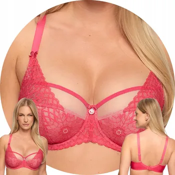 Podprsenka Podprsenka polovyztužená BS01292 Clementine Gaia 90C korálová