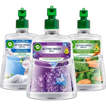 Osvěžovač vzduchu Sada Air Wick Active Fresh osvěžovač vzduchu, náplň 3 x 228 ml