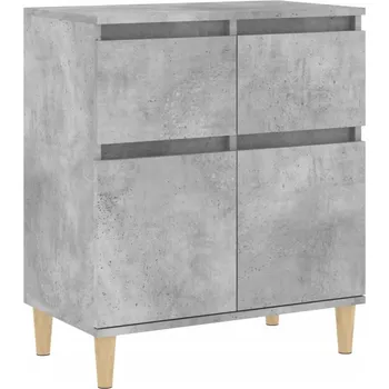 Komoda Komoda, šedá betonu, 60x35x70 cm, materiál dřevotříska