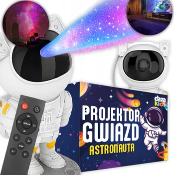 Dětské svítidlo PROJEKTOR NOČNÍ OBLOHY ASTRONAUT PRO DĚTI NOČNÍ NOČNÍ LAMPA LED PROJEKTOR PROJEKTOR