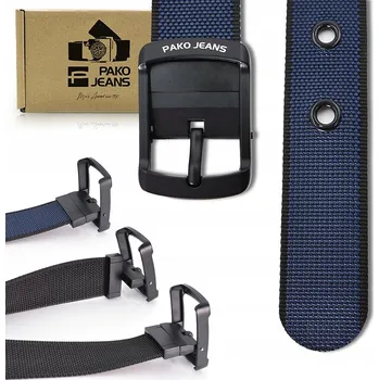 Opasek Muž modrý pásek Pako Jeans