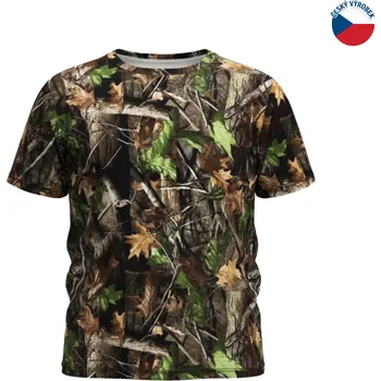 Chlapecké tričko ZÁHOŘÍ Rudel ZÁHOŘÍ Dětské tričko krátký rukáv - kamufláž Velikost: 134