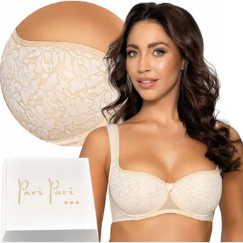 Dámské spodní prádlo Push-up podprsenka PariPari Sylvie béžová 65G