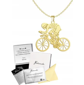 Náhrdelník Pozlacený Náhrdelník Kolo s Věnováním
