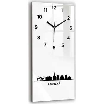 Hodiny Nástěnné hodiny Wallfluent černé 30 cm