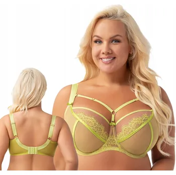 Podprsenka Gorsenia podprsenka s měkkými košíčky žlutá velikost 85F