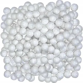 Vánoční dekorace Vánoční dekorace Umělý sníh Sněhové koule 1,8 cm cca 500 ks