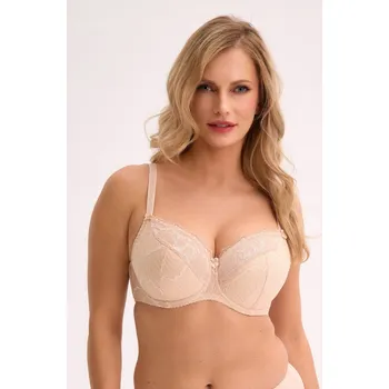 Podprsenka Gaia podprsenka s polovyztuženými košíčky béžová velikost 80B