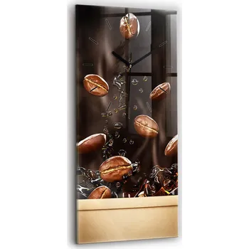 Hodiny Nástěnné hodiny Wallfluent hnědé 30 cm