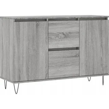 Komoda VidaXL Skříňka, šedá dub sonoma, 104x35x70 cm, dřevotříska