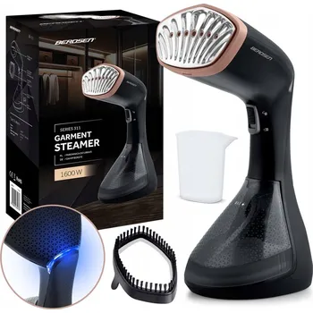 Žehlička Napařovač oděvů 1600W Parní steamer Žehlička na oděvy 26g/min Berdsen