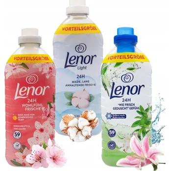 Aviváž Lenor Haute Couture Tekutá aviváž s oleji SADA MIX 3x 1200 ML