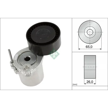 Napínák, žebrovaný klínový řemen Schaeffler INA 534 0570 10