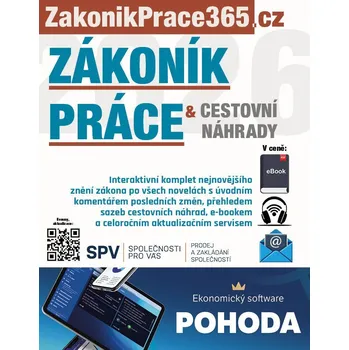 Zákoník práce a Cestovní náhrady 2026 s komentářem změn - Newsletter (2026, brožovaná)