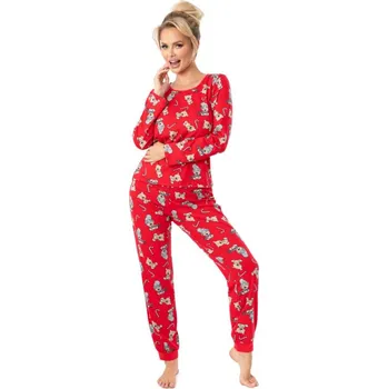 Dámské noční prádlo Donna BEAR long BEARS XL