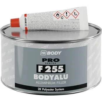 Tmel Polyesterový tmel HB Body F255 Bodyalu šedý 1,8 kg