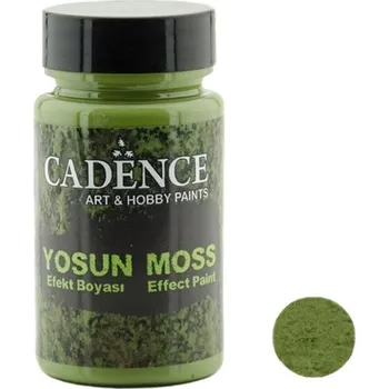 Speciální výtvarná barva Cadence Tekutý mech Cadence Moss Effect Paint, 90 ml - dark green, tm. zelený