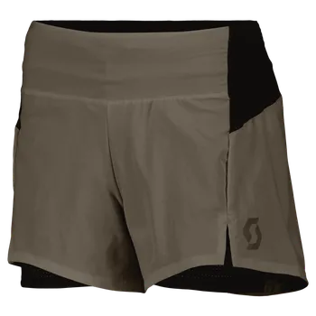 Běžecké oblečení SCOTT běžecké hybridní šortky Endurance Tech léto Šedá M Dámské
