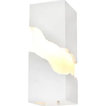 Nástěnné svítidlo ACA Lighting sádrové nástěnné svítidlo MARI natural 1xE14 G2279W