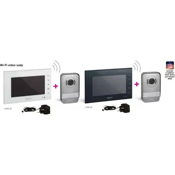 spínač Netatmo 369430 SADA VIDEO TELEFON ČERNÝ WI-FI