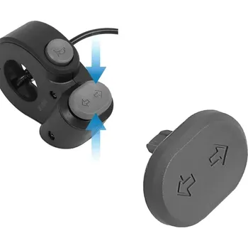 Koloběžka BIKEFLOW Tlačítka směrovek levé a pravé – Segway Ninebot F2 / G2 ŠEDÁ