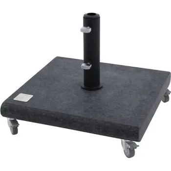 Slunečník Knirps Pojízdný žulový stojan KNIRPS 50 kg černý