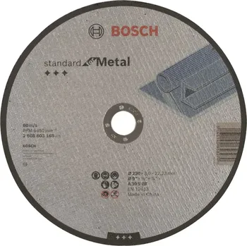 Řezný kotouč BOSCH - zahrada/dílna BOSCH Řezací kotouč PRO Metal, 230&nbsp;×&nbsp;3&nbsp;×&nbsp;22,23&nbsp;mm (2.608.603.168) 2.608.603.168