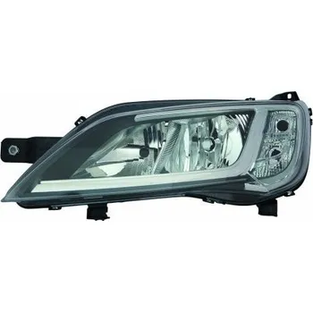 Přední světlomet Světlomet Fiat Ducato 14> H7+H7 pravý elektricky regulovatelný chrom 552-1145RMLDEM1