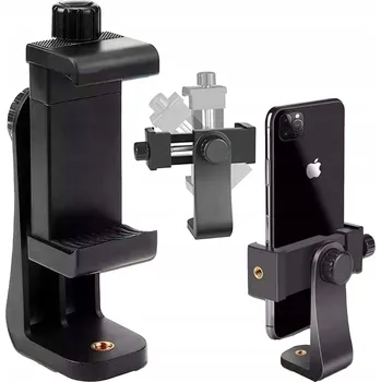 Otočný držák 360° Adaptér pro stativ na telefon Smartphone se závitem 1/4"