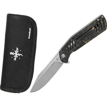 kapesní nůž Zavírací nůž Scandinoff Steeleton 95 Carbon Flame