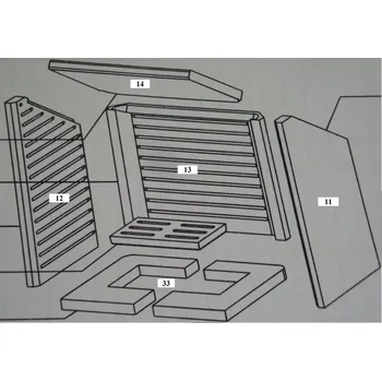Krbová kamna THORMA FALUN sada vermikulit