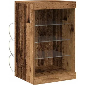 Komoda Komoda VidaXL 41 x 37 x 67 cm, dřevo, retro styl, rustikální úprava dřeva