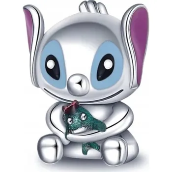 Přívěsek Přívěsek STŘÍBRO 925 Charms Korálek Disney Stitch
