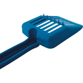 Toaleta pro kočku Lopatka na stelivo pro kočky modrá 26 cm